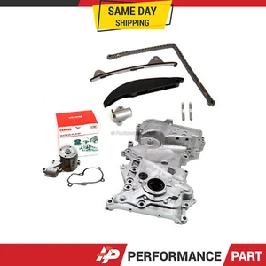 Kit de cadena de distribución bomba de aceite de agua compatible con 11-16 Kia Forte Hyundai Elantra GT Soul - Imagen 1 de 12