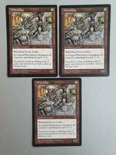 Watchdog x3, MTG Tempest (1997) Uncommon Artifact VNM
