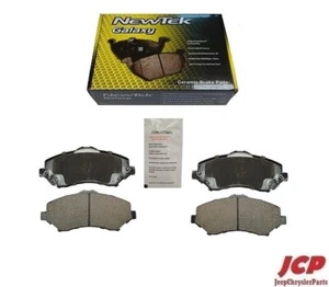 FRONT NEWTEK CERAMIC BRAKE PADS FOR CHRYSLER GRAND VOYAGER RT 2008-2012 - Picture 1 of 2