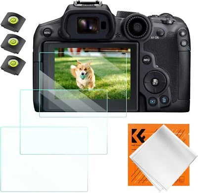 K&F Concept 3x Camera Screen Protector & Hot Shoe for Canon EOS R6 II/R6/R7 - Image 1 of 4