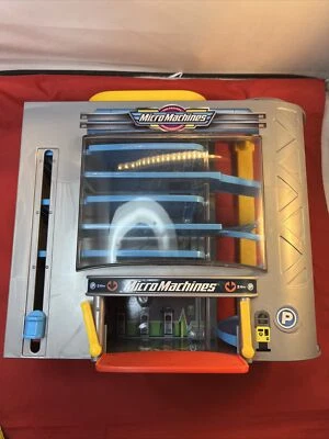 Micro Machines Park N Go Garage Play Set 2020, Great Condition Plus 19 Cars - Image 1 of 4