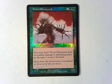 Foil Thorn Elemental	 Seventh Edition - Magic the Gathering MTG - Green