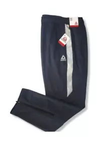 Reebok #11309 NEW Men's Ebony Slim Elastic Waist Drawstring Jogger Pants 3XL - Picture 1 of 10