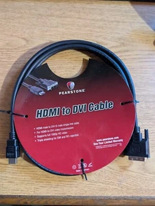 NEW Pearstone 10' FT HDMI to DVI Cable - Picture 1 of 2