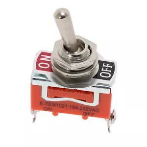 Toggle Switch Heavy Duty On/Off SPST 12V Terminal Car Marine Light Boat - Picture 1 of 2