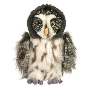 DARIUS the Plush GREAT GRAY OWL Stuffed Animal - by Douglas Cuddle Toys - #3843