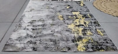 Alfombra manchada GRIS/AMARILLA 8' X 10', precio reducido 1172723671 ADR134H-8 Foto 1 de 4