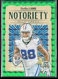CeeDee Lamb Player Lot Konvolut 10 verschiedene Football Karten CDL002 Cowboys 2 RC - Bild 1 von 20