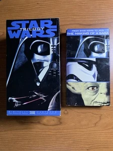 Star Wars Trilogy - 3 VHS Tape Box Set #0609, with 2 extra Tapes. - Picture 1 of 5