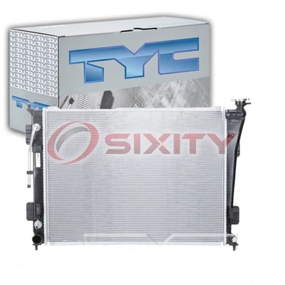 Radiador TYC para 2015-2016 Hyundai Azera 3.3L V6 refrigerador refrigeração anticongelante iq - Imagem 1 de 4