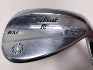 Titleist Vokey SM6 Tour Chrome Lob Wedge LW 60* 4 L-Grind Wedge Steel Mens RH - Picture 1 of 7