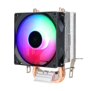 CR-1400 ARGB 4 Heat Pipe Tower 5V 3 Pin CPU Cooler ITX Air-Cooled Heat Sink Sile - Picture 1 of 10