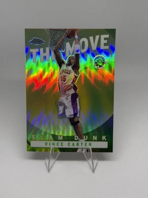 2002-2003 Topps Chrome Vince Carter THE MOVE  SSP #TM7 RARE REFRACTOR🔥🔥🔥 - Image 1 of 3