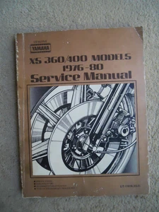 Yamaha XS360 XS400 Models Service Manual 1976-1980 - Foto 1 di 5