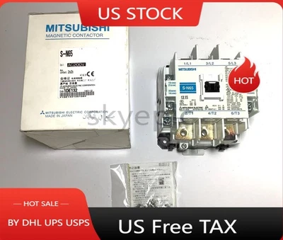 MAGNETIC CONTACT S-N65 AC200V MITSUBISHI FOR OTC WELDING M/C US Free TAX - Image 1 of 4