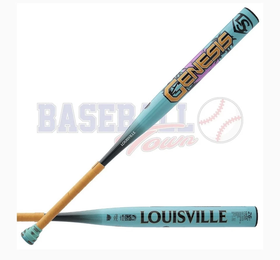 Bate Louisville Slugger 2025 Genesis 1 pieza USSSA 25 OZ Foto 1 de 3
