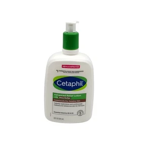 Cetaphil Advanced Relief Lotion 20 fl oz Shea Butter Sensitive Skin Moisturizer - Picture 1 of 2