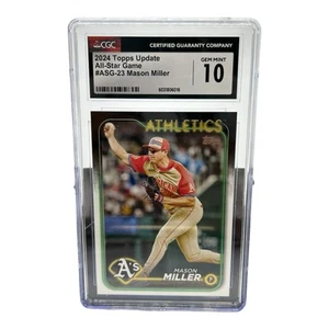2024 Topps Update All Star Game #ASG-23 Mason Miller CGC Mint 10 - Picture 1 of 6
