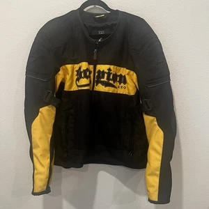Scorpion EXO Men’s XL Motorcycle Riding Jacket Full Zip Padded Body Armor EUC - Foto 1 di 9