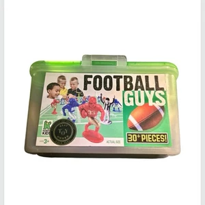Kaskey Kids Football Guys Action Figures Red Blue With case 30 Pieces - Picture 1 of 4