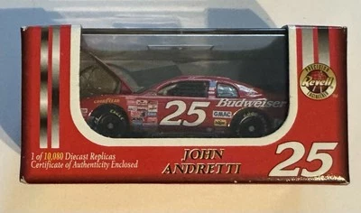 1998 Revell 1/64 Nascar diecast #25 Budweiser Bud John Andretti - Unopened - Image 1 of 4