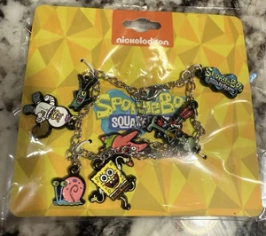 Nickelodeon SpongeBob Figur Bettelarmband Thaddäus Patrick Sandy Gary NEU - Bild 1 von 4
