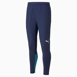 NWT! Puma DRYCELL Monterrey Pro Training Men’s XL Slim Fit Blue Pants 758896-01 - Picture 1 of 5