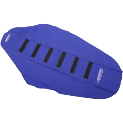 SDG Components 6-Ribbed Seat Cover - Blue/Black - YZ 125/250 95910KBB - Image 1 of 4