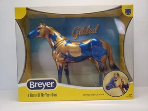 Breyer Gilded #10077 Geronimo Metallic Blue Gold Pinto 2024 - Picture 1 of 3
