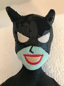 Vintage Warner Brothers CATWOMAN Bean Bag Plush Figure - RARE Item W/Tag - Read - Picture 1 of 7