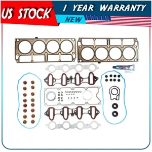 Nuevo juego de juntas de culata 02-11 para Chevrolet GMC Buick Cadillac 5,3 L 4,8 L V8 OHV MLS - Imagen 1 de 10