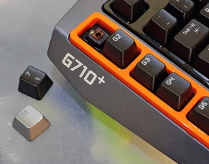 OEM Logitech G710+ REPLACEMENT KEY CAPS ONLY Mechanical Gaming Keyboard - Picture 1 of 3
