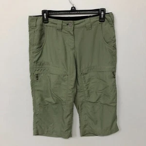 ExOfficio Women Outdoor Hiking Capri Crop Cargo Pants Size 6 Nylon M010 -29 - Picture 1 of 17