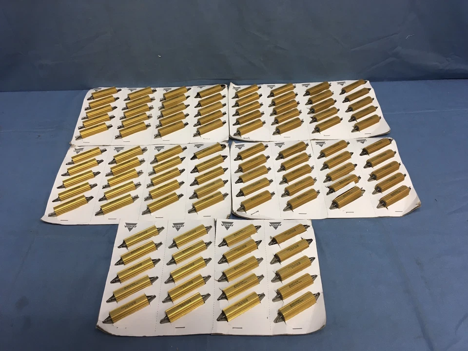 100 resistencias Vishay JAN-91637 RER75F Mil-Spec 2,73 ohmios 1 % RER75F2R37MC02 NUEVAS Foto 1 de 1