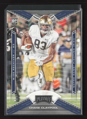 2020 Panini Chronicles Draft Picks Playoff #15 Chase Claypool Notre Dame RC - Image 1 of 2