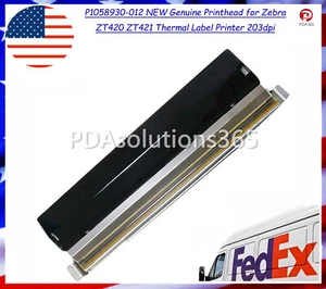 203dpi Printhead for Zebra ZT420 ZT421 Thermal Label Printer P1058930-012 - Picture 1 of 10