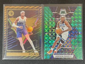 2023-24 Panini NBA Recon Jaden McDaniels Bronze /299 + Green Mosaic!! - Picture 1 of 5