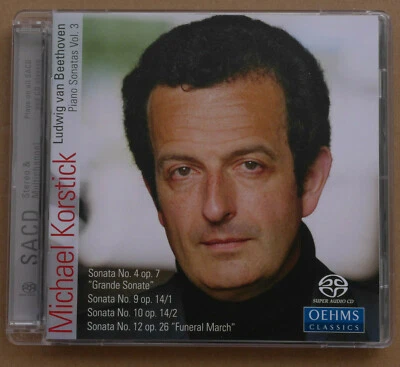 BEETHOVEN - KLAVIERSONATEN 4, 9, 10 und 12 - MICHAEL KORSTICK, PIANO - SACD - Bild 1 von 3