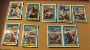 1970 Rold Gold Brezels All-Time Baseball Greats Complete Set Of 15 3D Cards - Bild 1 von 8