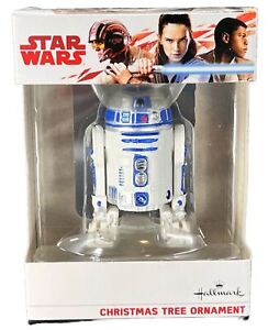 Hallmark Disney Star Wars R2D2 Christmas Ornament New Boxed Holiday C-3PO Luke