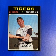 1971 Topps #180 Al Kaline OF-1B HOF DETROIT TIGERS