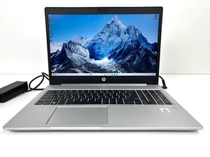 HP ProBook 450 G7 15.6" FHD i5-10210U 1.6GHz 16GB 256SSD Windows 11 Pro Grade B+ - Picture 1 of 13
