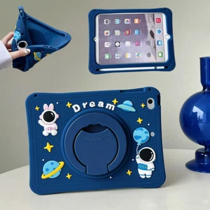 For iPad 7th 8th 9th 10th 11th(A16) Generation 10.2"/11" 360 Rotating Stand Case - Picture 1 of 26