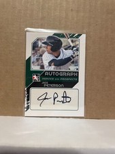 Jace Peterson 2010-11 In The Game Heroes And Prospects Auto A-JPE2