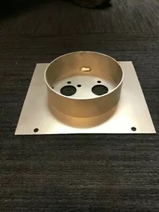 Chinese diesel heater floor mounting plate - planar 100mm - Picture 1 of 2