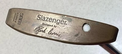 Slazenger brass signature Kirk Currie SBB1 putter RH 34” Forged - Image 1 of 4