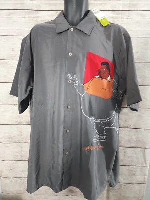 NWT Fubu Platinum 2XL Fat Albert Junkyard Gang Button Down Shirt (H1) - Image 1 of 4