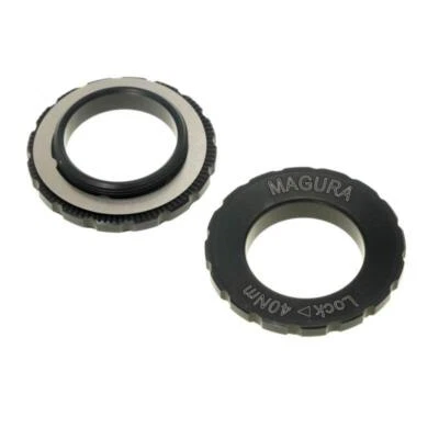 Magura External Centerlock Rotor Lockring Disc Brake Lock Ring W/Washer 1Pair - Photo 1/3