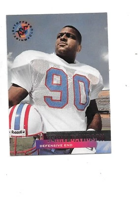 Kenny Davidson 1995 Topps Stadium Club Football Card #133 Houston Oilers - Image 1 of 2