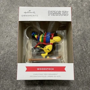 Hallmark Peanuts Woodstock Skiing Christmas Ornament - Bild 1 von 4